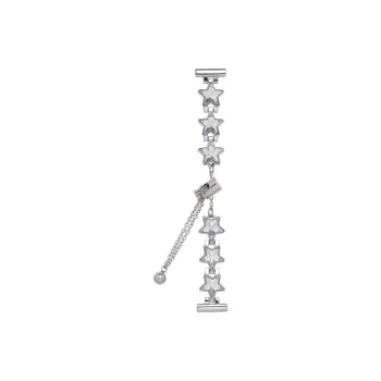 Biaodaige Stars Rhinestone Embellished Watch Band Huawei Compatibility Metal