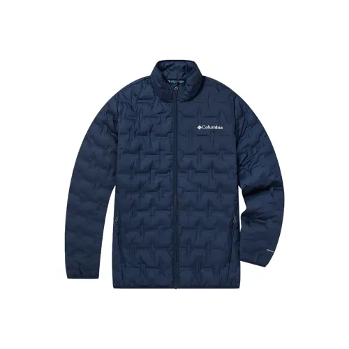 Columbia Omni Heat Down Jacket Men's Blue