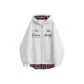 Heather Gray & Red Fleece-Lined