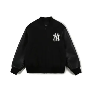 MLB Baseball Jacket Unisex Black