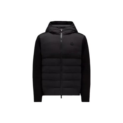 Moncler Padded front Logo plaque Cotton Jacket