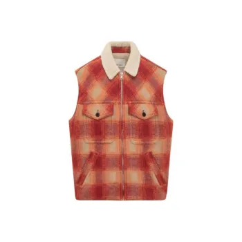 ISABEL MARANT Plaid Checked Zip Up Gilet