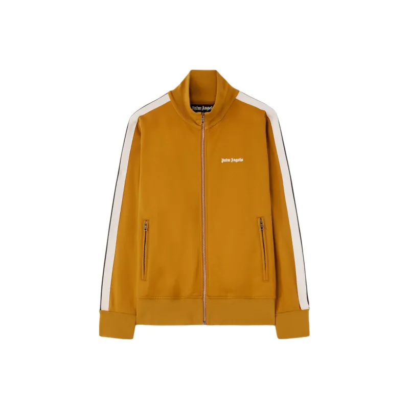PALM ANGELS Logo embroidered Zip up Jacket-0