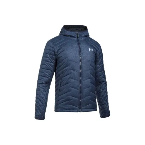 Under Armour Puffer Jackets Men Dark Blue