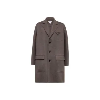 Bottega Veneta SS24 Coat Men's Gray