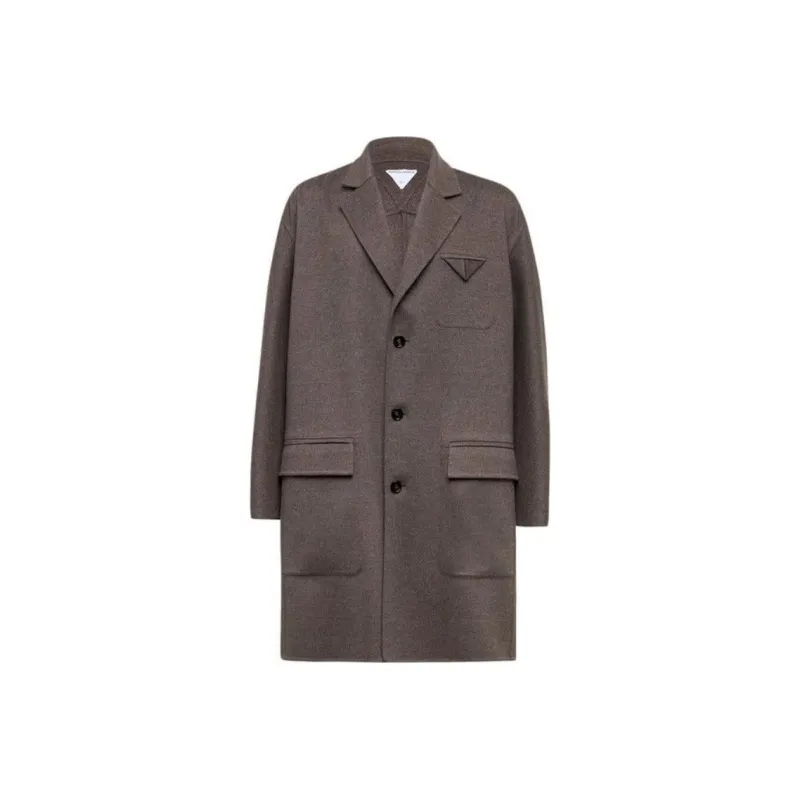 Bottega Veneta SS24 Coat Men's Gray-0