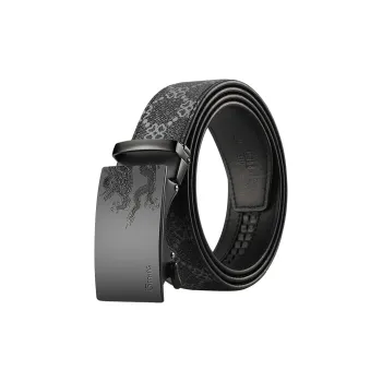 15 MINS Polyvinyl Chloride Leather Belts Men's Width 3.5cm