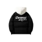Pure Black (Ecru Hat)