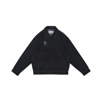 MYSAMESAME Jackets Coats Unisex Denim Black