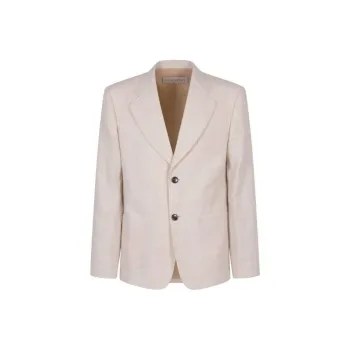 Valentino Single Breasted Long Sleeved Jacket