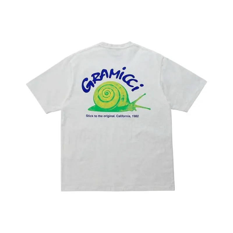 Gramicci Snail print T Shirt-1