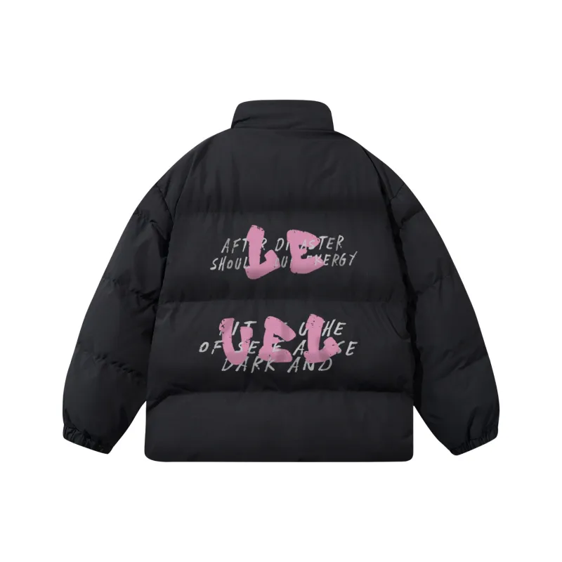 LEVEL RELAX Series Puffer Jacket Unisex-13