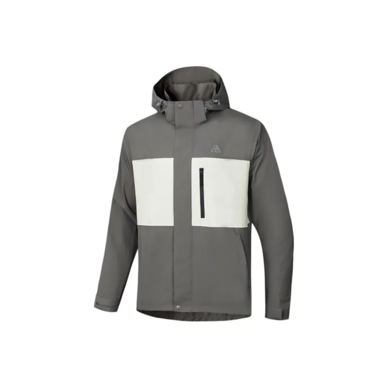 Anta Windbreaker Jacket Unisex Green Gray-0