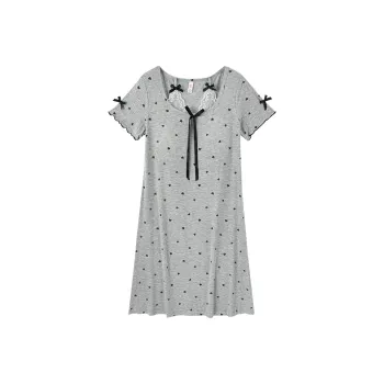 Sleeping Beauty Nightgown Women's Light Gray
