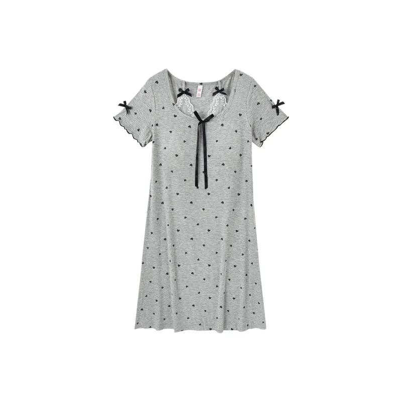 Sleeping Beauty Nightgown Women's Light Gray-0