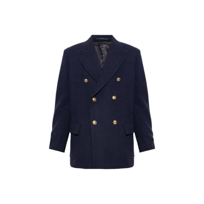 GUCCI Coats Men Navy-0