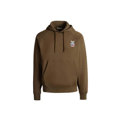 A BATHING APE® contrast-panel mini sweatshirt