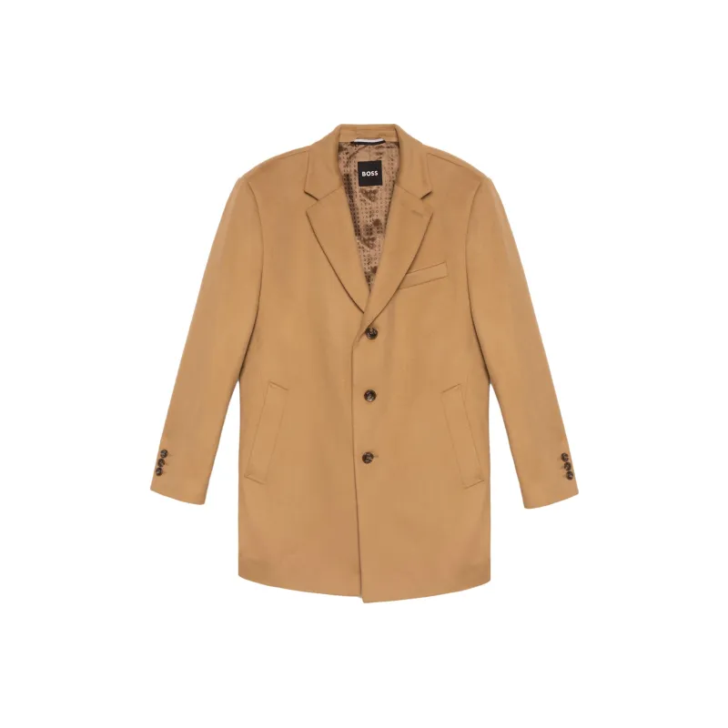 HUGO BOSS FW22 Coats Men's Khaki-0