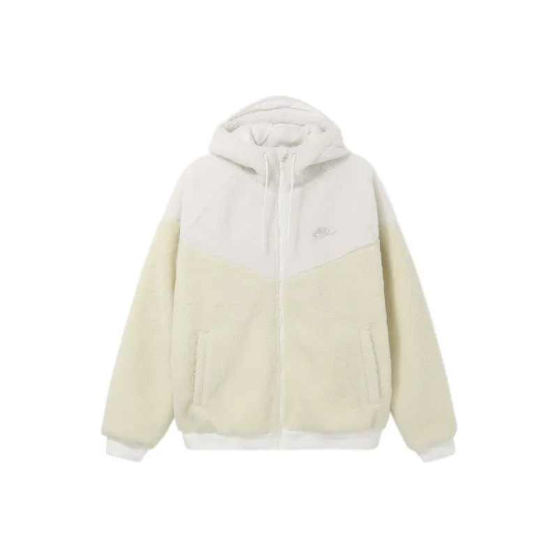 Nike Velvet Jackets Men Yellow-0