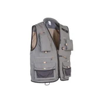 DECATHLON Vest Unisex Dark Smoke Gray