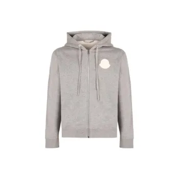 Moncler Logo Patch Drawstring Hoodie