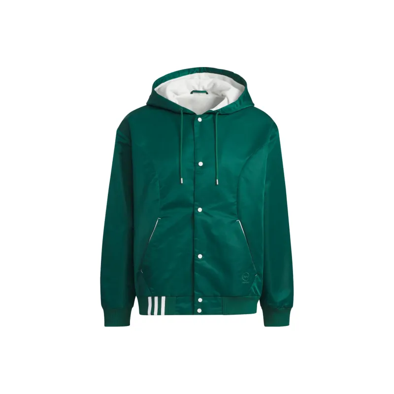 Adidas Neo Velvet feel Coat Unisex Forest Green-0