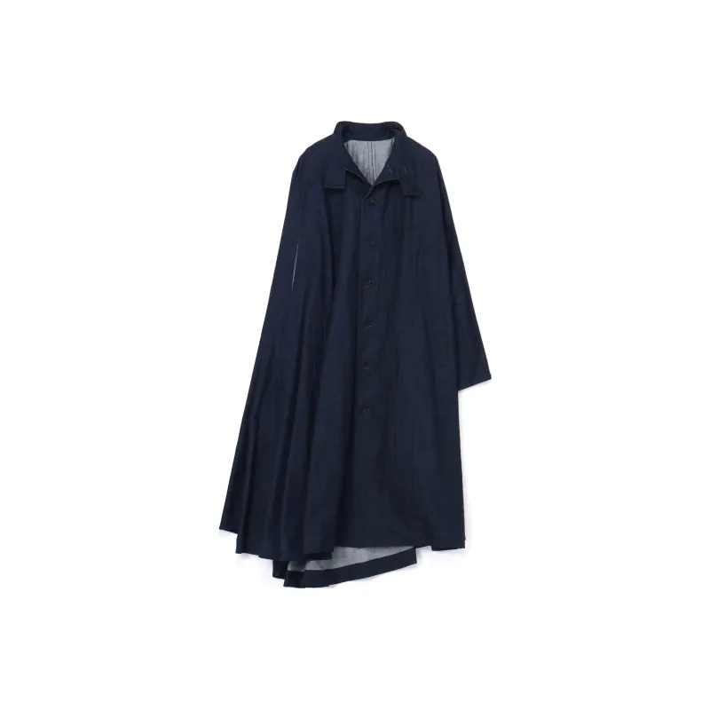 Yohji Yamamoto Coats Men Blue-0