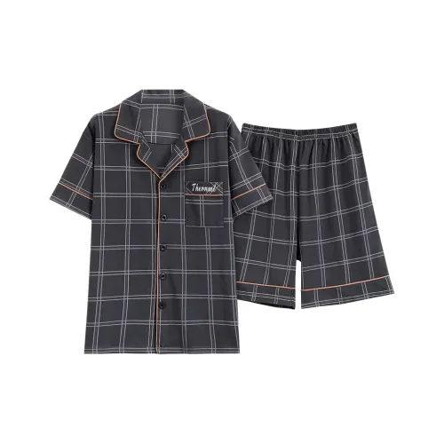 MADALLO Pajama Set Men's Dark Gray