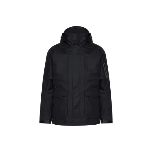 DECATHLON SUPERFIT And Windproof To Keep Warm Windbreaker Jacket Men's Black