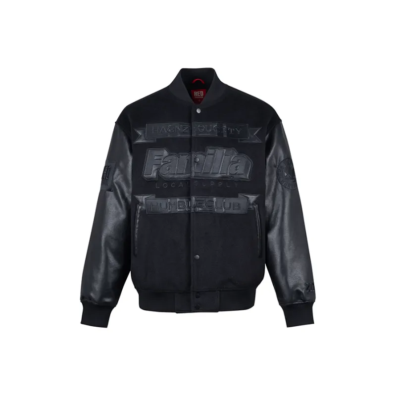 REDCHARCOAL Fall And Winter Baseball Jacket Coat Unisex-3