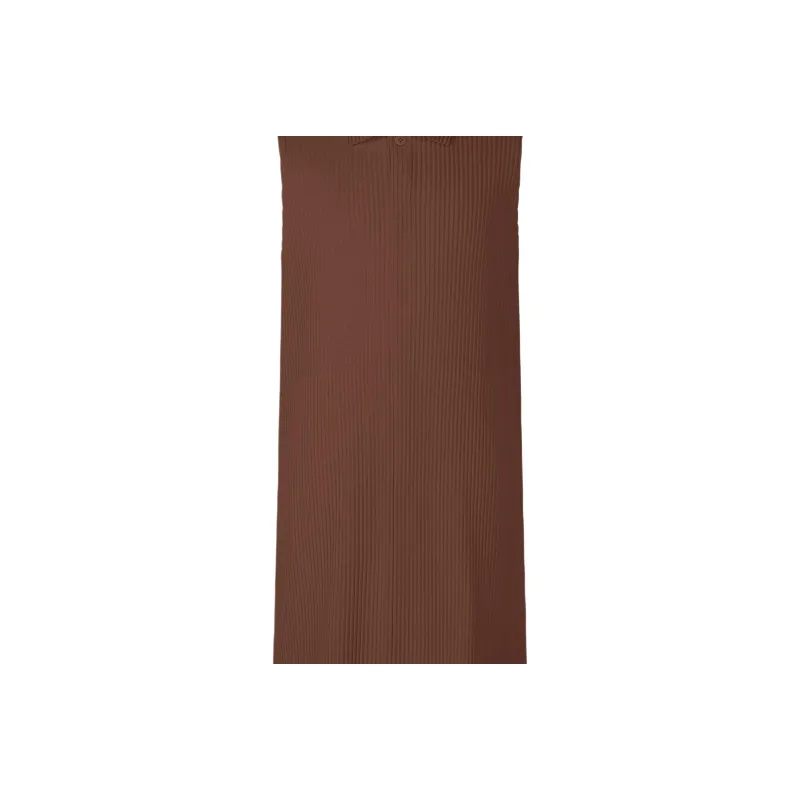 Homme Plissé Issey Miyake Tank Top Men's Brown-1
