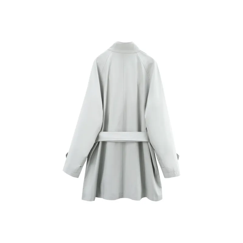A Paradise For Awakening Trench Coat Women's-1