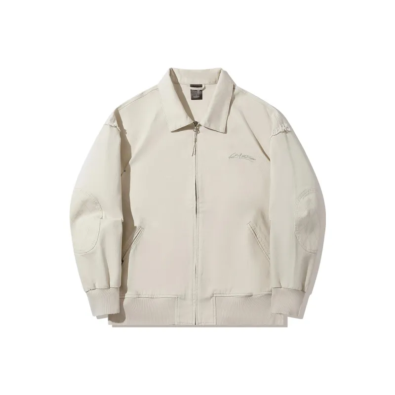 LiNing Jackets Men Oat Gray-0
