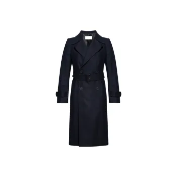 DRIES VAN NOTEN FW23 Coats Men's Blue