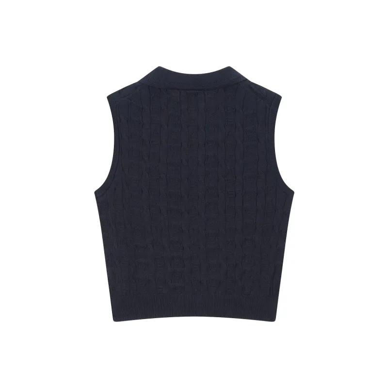 Teenie Weenie Sweater Women's Navy Blue-1