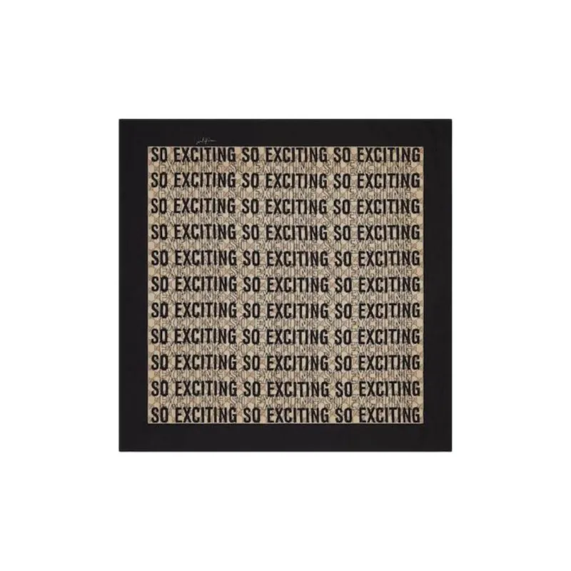 GUCCI Silk Scarves Women's Black-0
