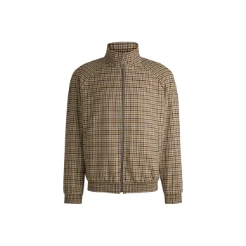 HUGO BOSS Houndstooth pattern Jacket