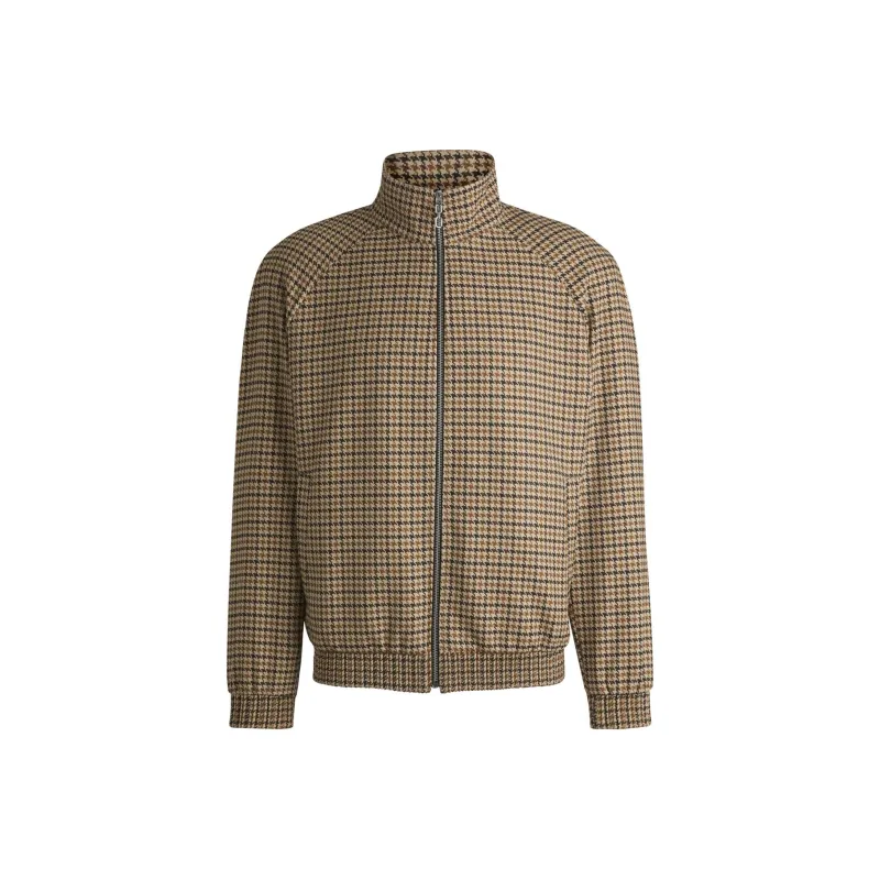 HUGO BOSS Houndstooth pattern Jacket-0