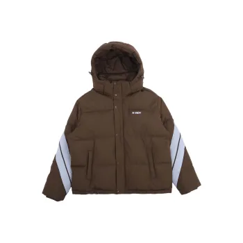 Nerdy Down Jackets Unisex Brown