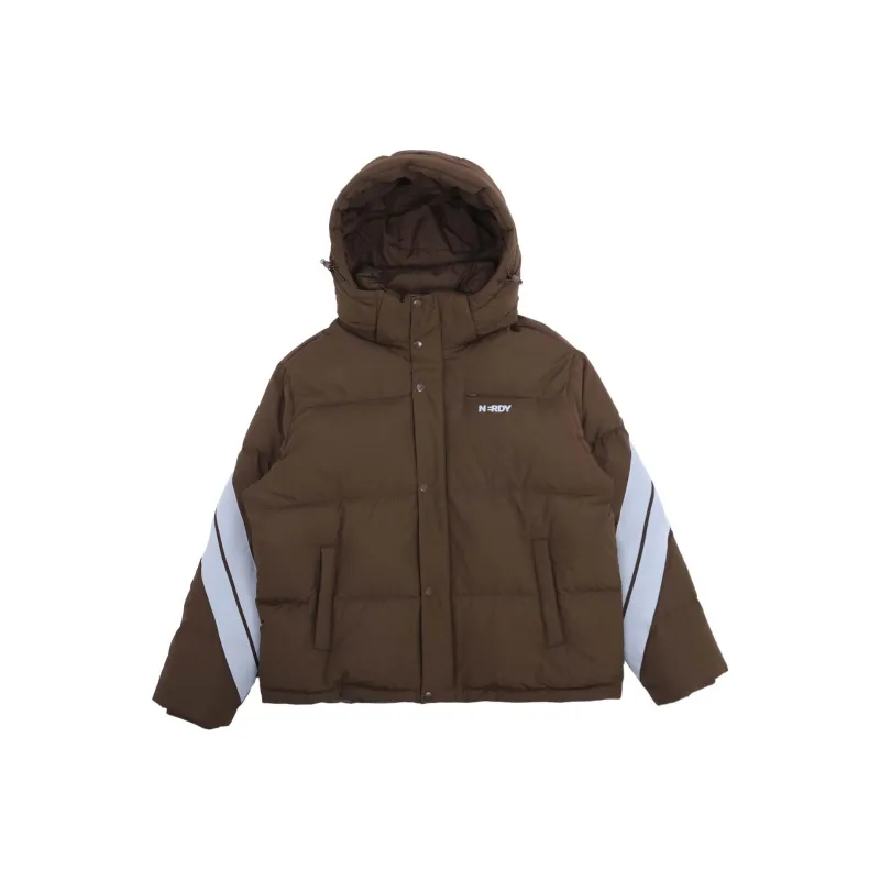Nerdy Down Jackets Unisex Brown-0