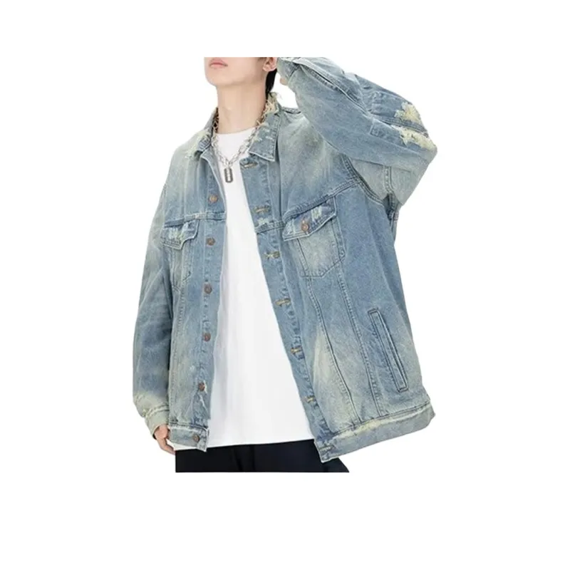 MGXEK Denim Jackets Unisex-0