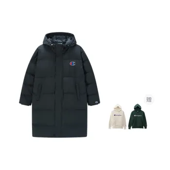 Champion Down Jacket Unisex Loose Fit Style