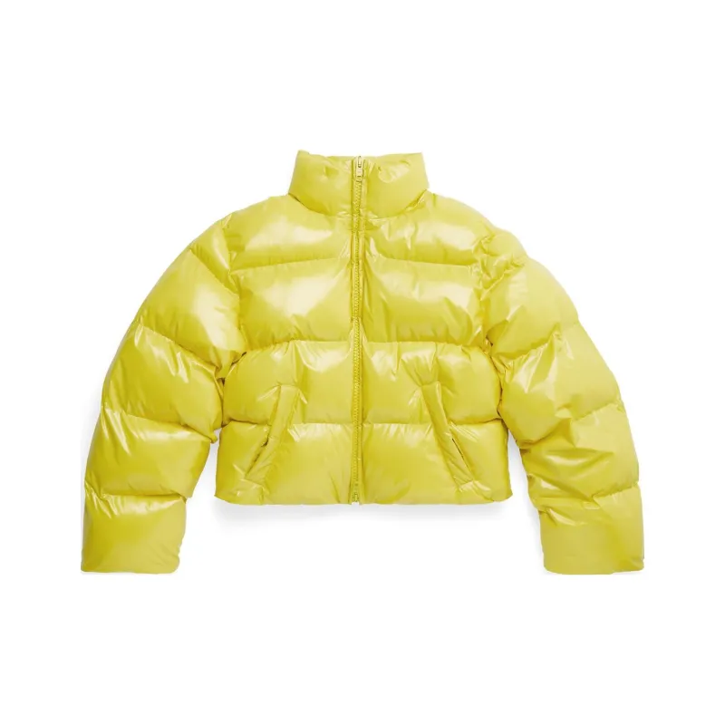 Balenciaga SS23 Puffer Jacket Slim Fit Unisex Yellow-0
