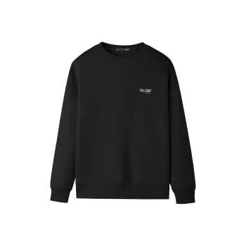 HLA 3D Effect Print Crew Neck Pullover Sweatshirt Men's