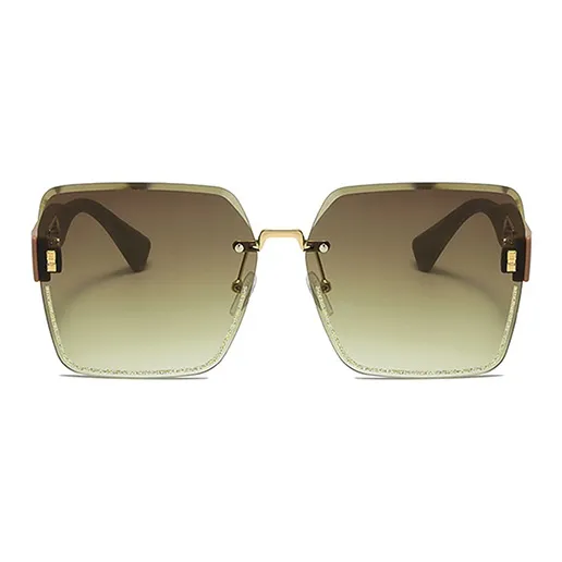 YUZHAOLIN PC Square Sunglasses Unisex-3