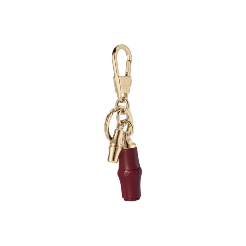 GUCCI Metal Keychains Unisex Red-1
