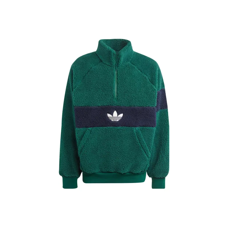 Adidas Originals Velvet Jackets Men Green-0