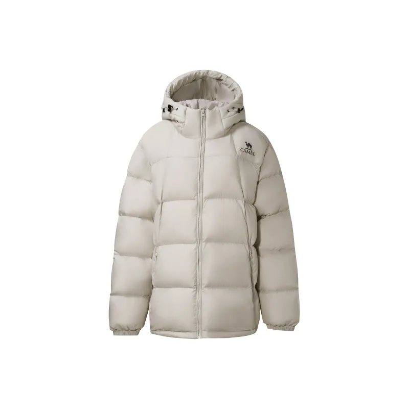 CAMEL Warm Fleece Series Down Jacket Unisex-4