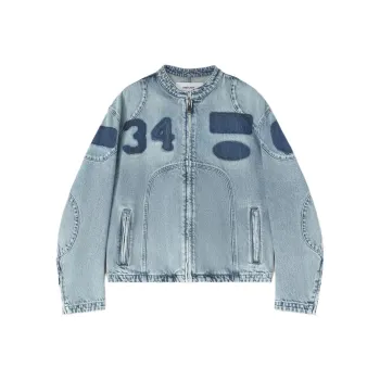 AMBUSH Varsity style Denim Jacket