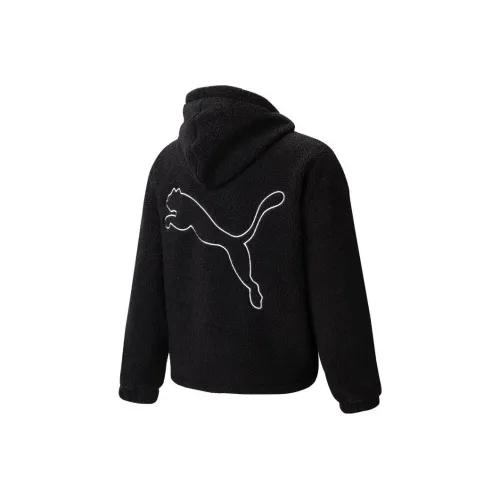 PUMA Velvet Jackets Unisex Black